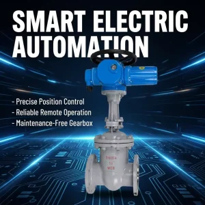 Multiple Size Specifications DN50 DN600 Anti High Pressure Normal Temp ODM Custom Industrial Electric Gate Valves