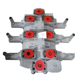 Multiple Valve Assembly Three-Way Main Valve 1010302795 for Crane 55T