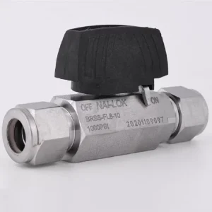 NAI LOK BR Series 1 4″ OD Tube Fitting Ball Valve 1000 PSI SS316 Instrumentation Gas Control Low Pressure Valve