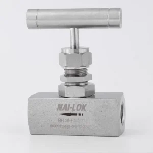 NB Series 2-Way Needle Valve 1 Inch NPT Female Thread for Laboratory Gas and Petrochemical Fluids