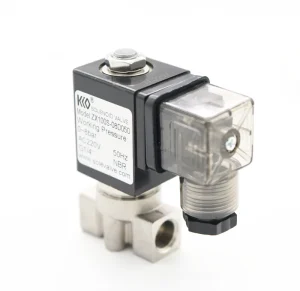 NC High Temperature Angle Water Solenoid Valve 2.5-6.0mm OEM