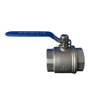 NFJM 316 Stainless Steel Ball Valve 1/2”-2” Full Standard Bore Manual Power Water Oil Product OEM Customization Supported