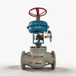 Needle Type Pneumatic Control Valves with Diaphragm Actuator 4 20mA Digital Smart Positioner for Oil Flow Pressure Regulating
