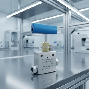 Needle Valve 316L Stainless Steel Body RPTFE Packing (-73C to 316C) Metal-to-Metal Sealing 1/4-1 Port