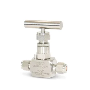 Needle Valve Globe Valve Integral Forging Precision Pipeline Double Sleeve Needle Valve