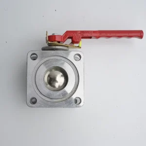 New Ball Valve with Square Flanges for Fuxing Oil Tank Truck DN50 DN65 DN80 DN100 Replacement Repair Use Made in Hubei