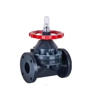 New Design FRPP PV DF CPVC UPVC PPH Pneumatic Flanged Diaphragm Valve Price