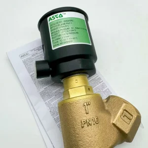 New Original ASCO High Flow Bronze Body Anti Waterhammer Valves E290A392 Angled Seat Pressure Operated Pneumatic Parts in Stock