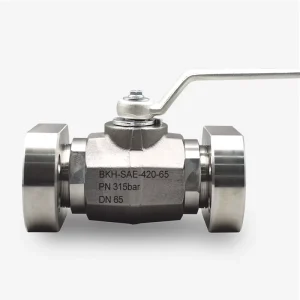 New Original SAE Hydraulic Ball Valve Carbon Steel & Stainless Steel Forged Manual Valve Complete with Split Flange & Weld Fitting