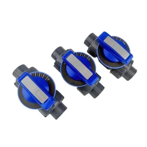 New Product DN20 3 4″ CPVC True Metering Union Ball Valve