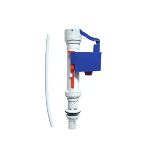 New type of universal spiral PP wall mounted toilet water inlet valve suitable for use with toilet tank components