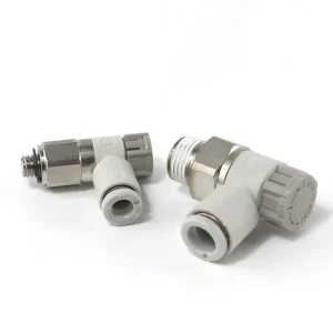 Newest Type AS Series Speed Control Valve Pneumatic Parts With Connector