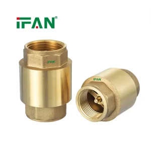 Non-Return Valve Brass Check Valve Threaded 1/2”-4” Brass Spring Check Valve