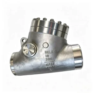 Non Return Valve Metal CF8C Water Flow Control 10 Inch Stainless Steel Check Valve