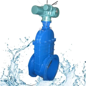 Non Rising Stem Gate Valve PN16 Ductile Iron Resilient Seated Manual Water Valve