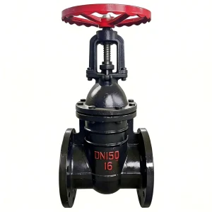 Non Rising Stem Iron Gate Valve BS5163 PN10 Flange End Resilient Seated Sewage Drainage Irrigation Control Systems