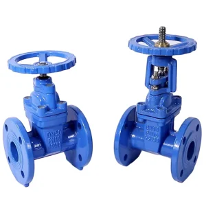 Non Rising Stem Soft Seal Gate Valve Z45X 16Q PN16 ISO9001 CE Certified Flanged Control Valve for Water Sewage Pipelines