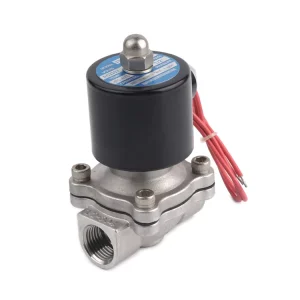 Normally Closed 12V 24V 220V Stainless Steel 2-Way Solenoid Valve 1/2 Inch Water Gas Valve