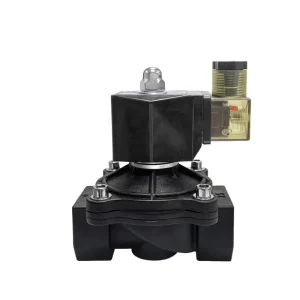Normally Closed Plastic Solenoid Valve With Anti Corrosive Acid Resistant 110V 220V DN15 DN50