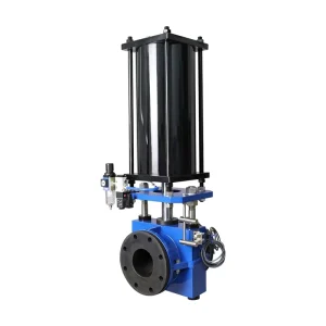 Normally Closed Pneumatic Pinch Valve with Single-Acting Actuator