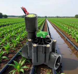 Nylon Reinforced Solenoid Valve 12V 24V DC AC Durable Irrigation Diaphragm Valve for Agriculture & Landscaping Water Control