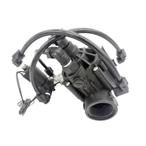 Nylon Solenoid Diaphragm Valve G1 1 2 Black Normally Open DC Latching Multi Voltage Female Thread Flow Control Water