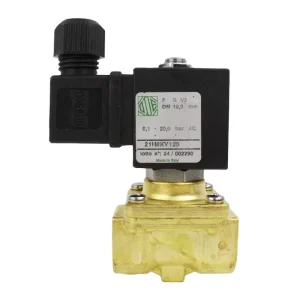 ODE Solenoid Valve Brass 21H8KV120 Pilot Control G 1/2inch 8W 12W 14W AC220 AC110 DC24V AC24V DN15 Air Compressor Coffee Machine
