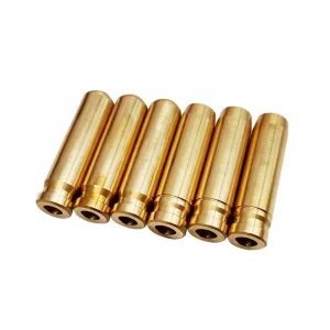 ODM OEM CNC Lathe Services Manganese Bronze Engine Valve Guide Car Cylinder Internal Parts