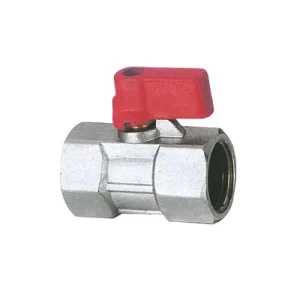 OEM BT1055 1/4 Nickel Plating Valvulas De Bola Female F Thread Low Lead Water Brass Mini Ball Valve