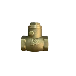 OEM CW617N Horizontal Swing Check Valve Brass Spring Valve Brass Flap One Way Valve Water Customized ISO Hydraulic General