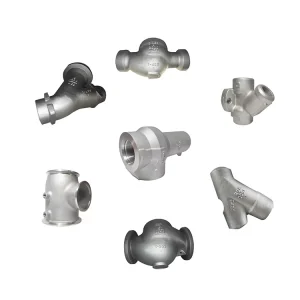 OEM Carbon Steel Precision Investment Casting Lost Wax Parts Large Valve Body Casting Machining Valves Sand Blasting Surface