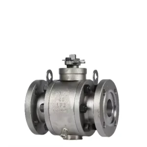 OEM Customizable DN100~DN200 Carbon Steel Flange Ball Valve Manual High Pressure for Water Media Low Temperature