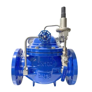OEM Customizable Ductile Iron Anti Wear Hydraulic Control Valve for Water Media