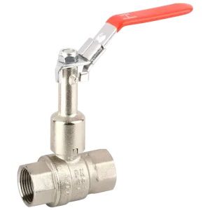 OEM Customizable EXT Handle Nickel Plated Brass Ball Valves NPT Thread with EN 331 Approval