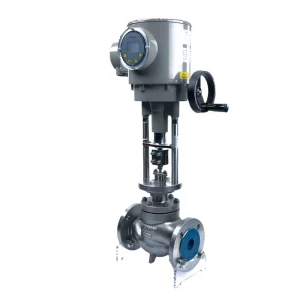 OEM Customizable High Precision Electric Flow Control Valve Imported Pneumatic Actuator for Temperature Control