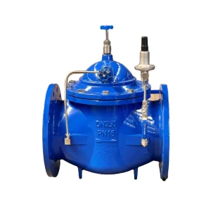 OEM Customizable High Quality Ductile Iron 400X Flow Hydraulic Control Valve for Waterworks