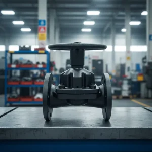 OEM Customizable High Temperature Manual Diaphragm Valve for Water Oil Gas DN15 DN200 Port Size