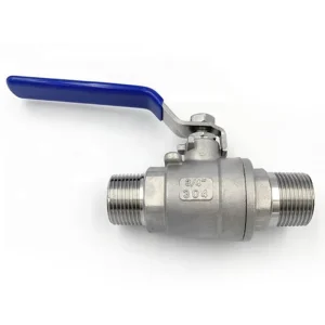 OEM Customizable Stainless Steel Ball Valve Manual External Thread SS Ball Valve for Water Media