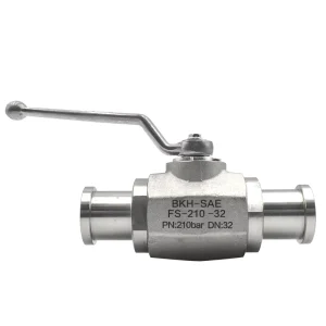 OEM Factory Replacement BKH SAE Port High Pressure Hydraulic Ball Valve Body 304 Stainless Steel Carbon Steel