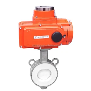 OEM Heavy Duty PTFE Lined Butterfly Valve Corrosion Resistant Butterfly Valve for Wastewater Treatment Plant