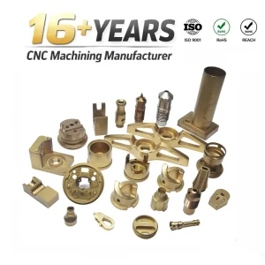 OEM High Precision Copper Brass CNC Turning Parts Custom Copper Milling Service Metal CNC Machining Parts Manufacturer