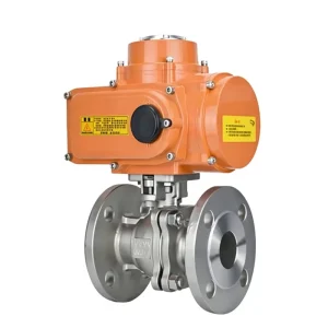 OEM JIS Standard Electric 304 316 Flanged Ball Valves Q941F 10K for High Temperature Steam Flow Remote Control