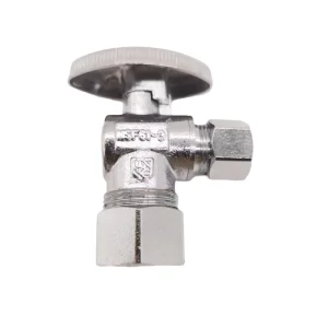 OEM Lead-Free Brass Manual Angle Valve Threaded Fitting CE ISO Certified