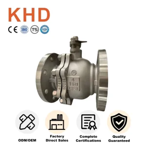 OEM Manual Cast Steel Flanged Ball Valve 4inch 304 Water Gas Acid Oil Base Media Ball Valve