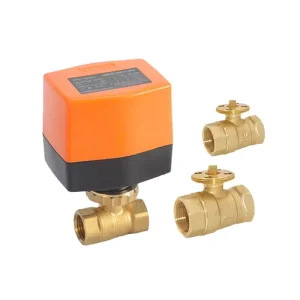 OEM/ODM Ball Valve Manufacturer 220VAC 2-Way Motorized Valves Electric Actuator Control Motorised Brass Ball Valves