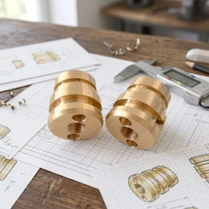 OEM ODM CNC Machined Stainless Steel & Brass Hydraulic Components Custom Valve Parts With Threaded Holes From Xiamen Factory