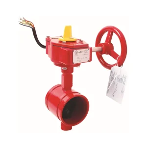 OEM ODM UL FM Approved Grooved Type UL ULC Listed FM Approved Butterfly Valve