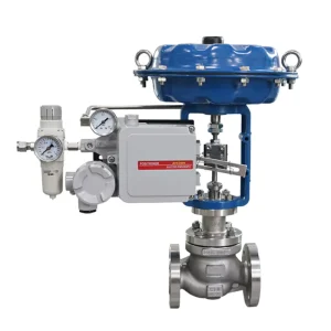 OEM Pneumatic Diaphragm Control Valve with Positioner for Modulating Water Flow