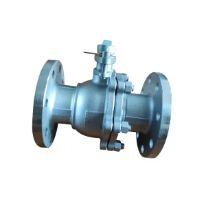 OEM SS304 316 Electric Flanged Ball Valves Soft sealed On off Type Ball Valves AC220V Flanged Ball Valve Actuator