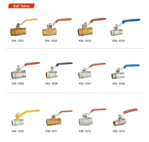 OEM Service 1/2″ to 2″ Brass Ball Valve Plumbing Ball Valves in Various Sizes with Brass Color
